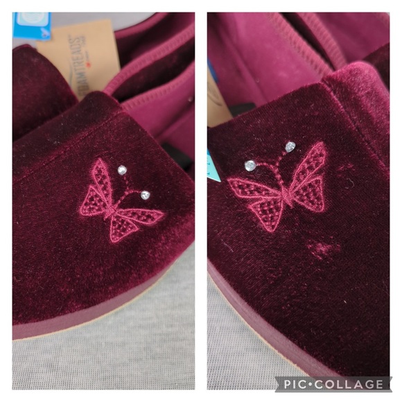 🎅🏻 3/$50 👯♀️Host Pick⚡️Foamtreads Peony Slippers - Picture 11 of 16